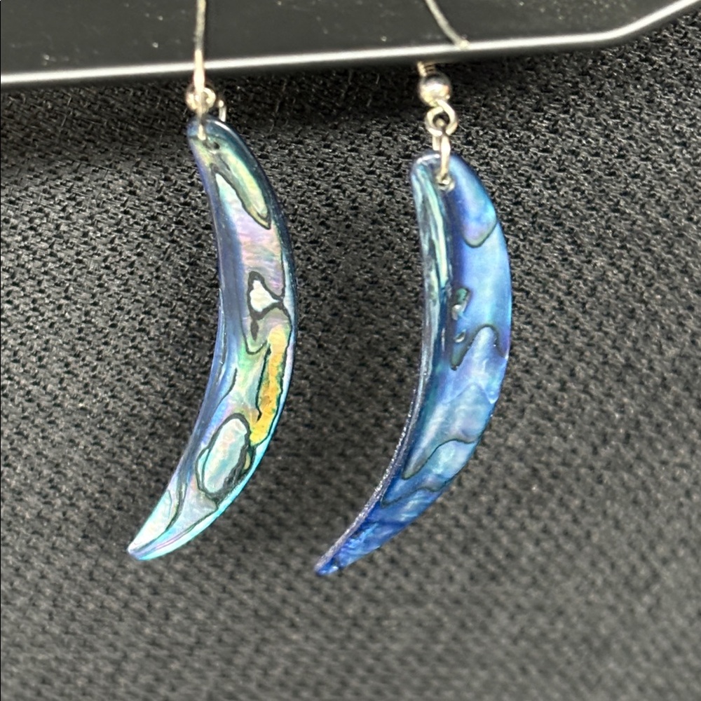 Abalone Shell Earrings - image 5